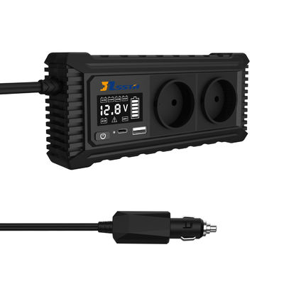 200W 12V DC에서 AC 110V 220V 순수한 시노 웨브 자동차 전력 인버터 92% 가용 전력 및 50Hz 출력 주파수