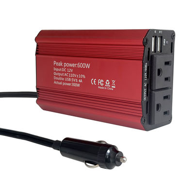좋은 가격 Universal Socket DC 12V 24V To AC 220V Modified Sine Wave Mini Power Inverter 300W 300Watts Converter Adapter Portable Car Inverter With Charger 온라인으로