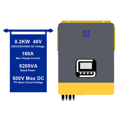 좋은 가격 단일 출력 MPPT 순수 시노파 인버터 48V 8KVA 8000w 태양광 인버터 온라인으로