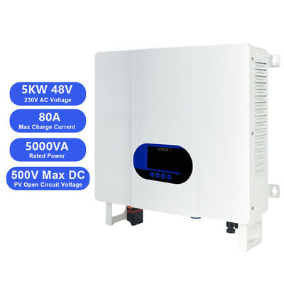 좋은 가격 가벼운 5KW 48V MPPT 충전 컨트롤러 리?? 배터리용 순수 시노파 하이브리드 인버터 8kg 온라인으로