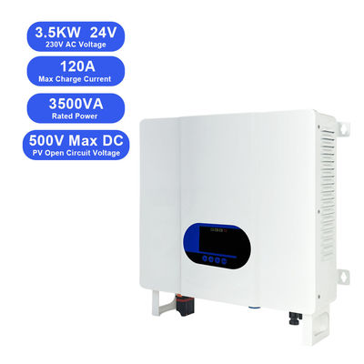 좋은 가격 MPPT 태양 제어기 3KW 24V ~ 110V 220V 230V 납산 배터리를 위한 모든 1개의 하이브리드 인버터 온라인으로