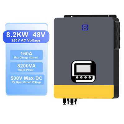 좋은 가격 8.2kW 하이브리드 태양광 인버터 48V MPPT 순수 시노 파동 온라인으로