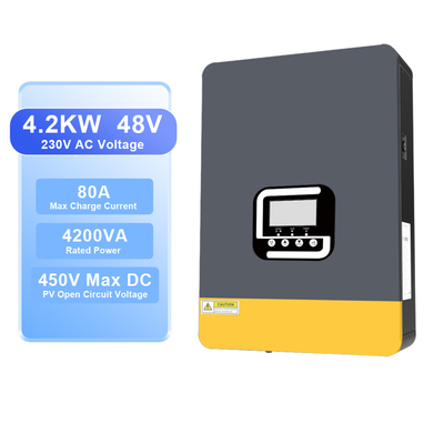 좋은 가격 4.2kW 24V 하이브리드 태양광 인버터 (MPPT 충전 컨트롤러 포함) 온라인으로