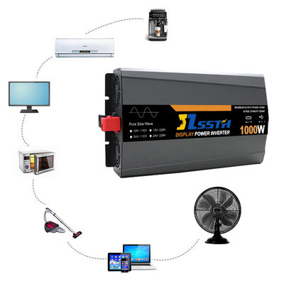 1000W 고주파 전원 인버터 LCD 디스플레이 DC 12V 24V AC 110V 220V 230V