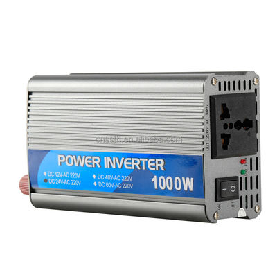 1000W 자동차 인버터 12V 24V DC 220v 230v 240v 오프 그리드 수정 된 시노파 인버터