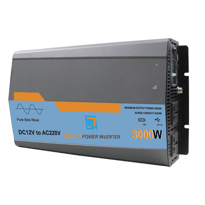 좋은 가격 3000W 고주파 순수 시노파 인버터 12V 220V 출력형 단일 MTS 시리즈 온라인으로