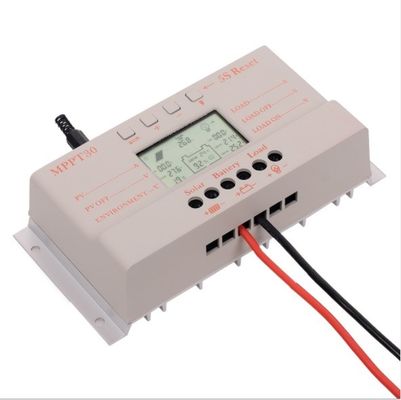 좋은 가격 12V 24V 30A MPPT 태양 전지 제어기 태양 전지 충전기 187*97*61mm 600g ROHS 온라인으로