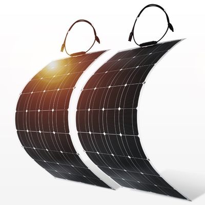 좋은 가격 18V 36V 72V 150W ~ 350W 유연 태양 전지 패널 사용자 정의 크기 온라인으로