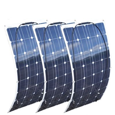 좋은 가격 100W 단결성 태양 전지 패널 유연성 PV 패널 온도 저항성 온라인으로