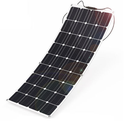 좋은 가격 100w 150w 200w 250w 300w 얇은 필름 반 유연 태양 전지 패널 Vmp 포함 온라인으로