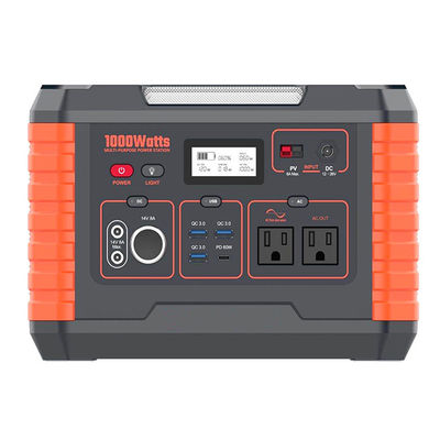 좋은 가격 AC220v/240v/110v 1000W 휴대용 발전소 스마트 비상 태양광 발전기 온라인으로