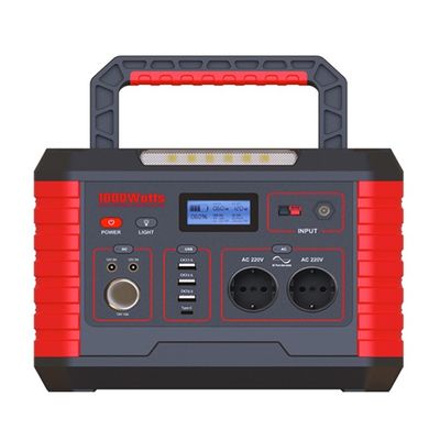 좋은 가격 OEM 1000 와트 휴대용 발전소 TYPE-C 출력 QC3.0 18W 빠른 충전 온라인으로