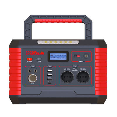 좋은 가격 재충전 가능 1000W 500W 휴대용 전력 발전소 500W 전력 은행 강력 온라인으로