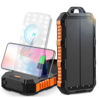 좋은 가격 ABS PC 야외 무선 30000mAh 태양 전지 은행 태양 전지 패널 온라인으로