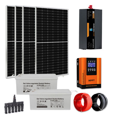 50Hz/60Hz 3000W 홈 오프 그리드 태양광 패널 시스템 3kw 인버터 태양광 발전 시스템