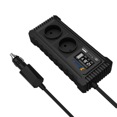 휴대용 200W 순수 시노파 자동차 전원 인버터 USB C 타입