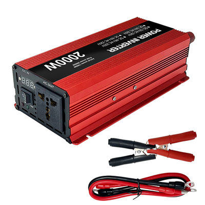 2000W 최고 DC에서 AC 인버터 12V 24V 48V 60V 오프 그리드 전원 인버터 출력 전류 부하