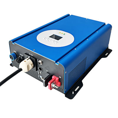 저주파 3000W 12V ~ 110V 220V 오프 그리드 DC ~ AC UPS 전원 인버터 셸 재료 철 241 * 345 * 121mm