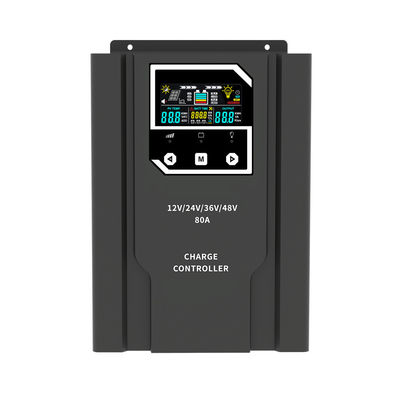 스마트 태양 전지 제어기 Dc 12v 24v 36v 48v 30a Mppt 태양 조절기