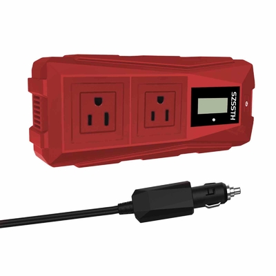 좋은 가격 조용한 냉각 팬 과부하 보호 12V ~ 110V / 220V 자동차 인버터 300W 출력 전류 0.91A 220V / 110V DC / AC 인버터 온라인으로