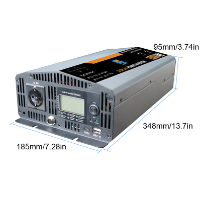 1kW 오프그리드 태양광 인버터 12V/24V DC에서 110V AC 순수 시노파