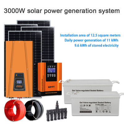 좋은 가격 OEM & ODM 3KW Solar System Kit with Battery Storage & Monocrystalline Panels for B2B Partnerships 온라인으로