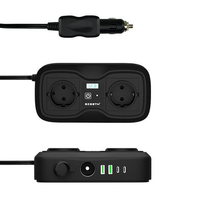 좋은 가격 200W 차량용 전원 인버터 (167x87x44mm) | 12V DC to 220V AC 수정 사인파 컨버터, 듀얼 USB 포트 포함 온라인으로