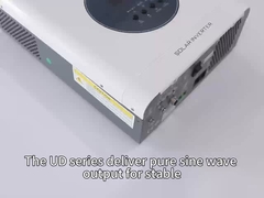3Kw 24V 110V 220V DC에서 AC 와이파이 Ups 순수 시노 웨브 하이브리드 태양 전지 인버터
